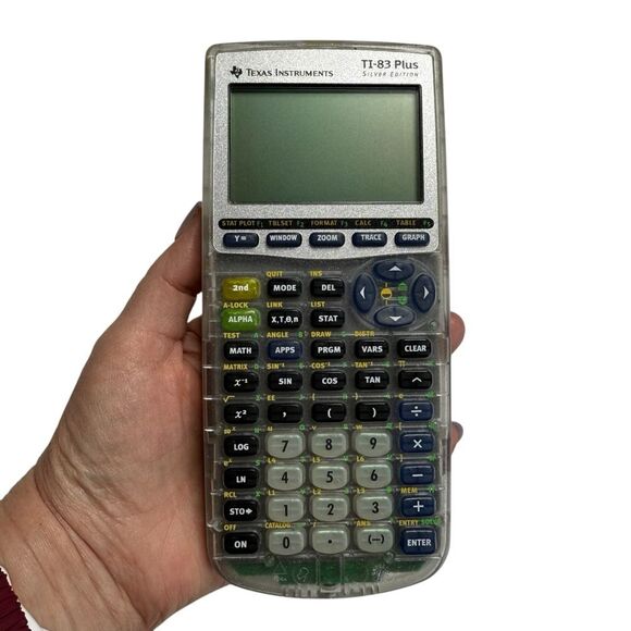 Texas Instruments TI-83 Plus Silver Edition Graphing Calculator - Picture 10 of 11